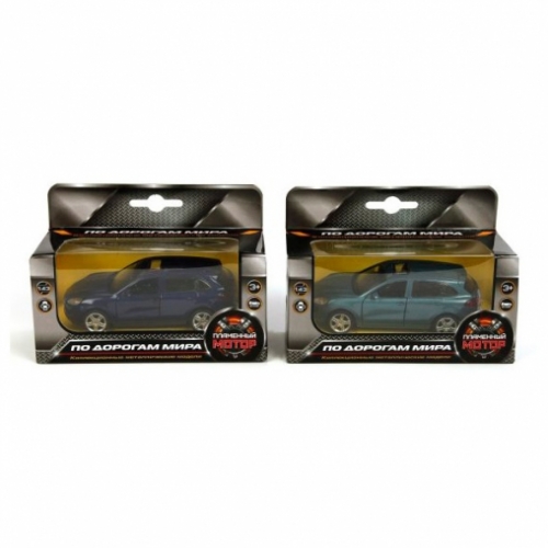 Машина мет. 1:43 Porsche Cayenne S, откр.двери, цвета в ассорт., 12 см