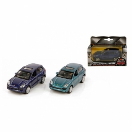 Машина мет. 1:43 Porsche Cayenne S, откр.двери, цвета в ассорт., 12 см