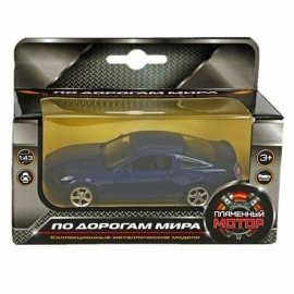 Машина мет. 1:43 Ford Mustang GT, откр.двери, цвета в ассорт., 12 см